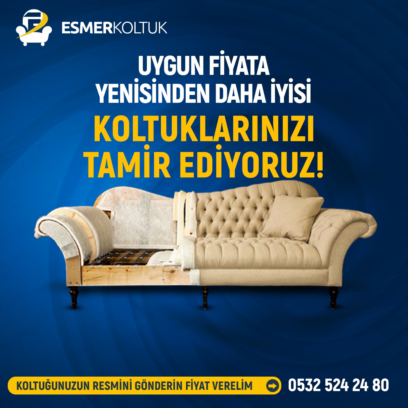 Koltuk Döşeme | Koltuk Tamir | Koltuk Yüz Değişimi | Koltuk Kaplama ...